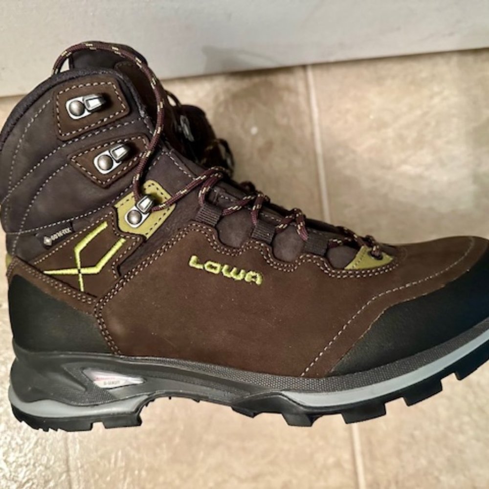 Women's Lowa Lady Light Hiking Boots **BRAND NEW** SLATE/GREEN SIZE 8.0 NO BOX - Picture 8 of 16